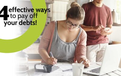 4 effective ways to pay off your debts!